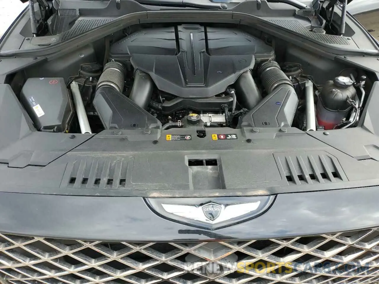 11 fotografías del automóvil dañado KMUHCESC3RU174419 GENESIS GV80 2024