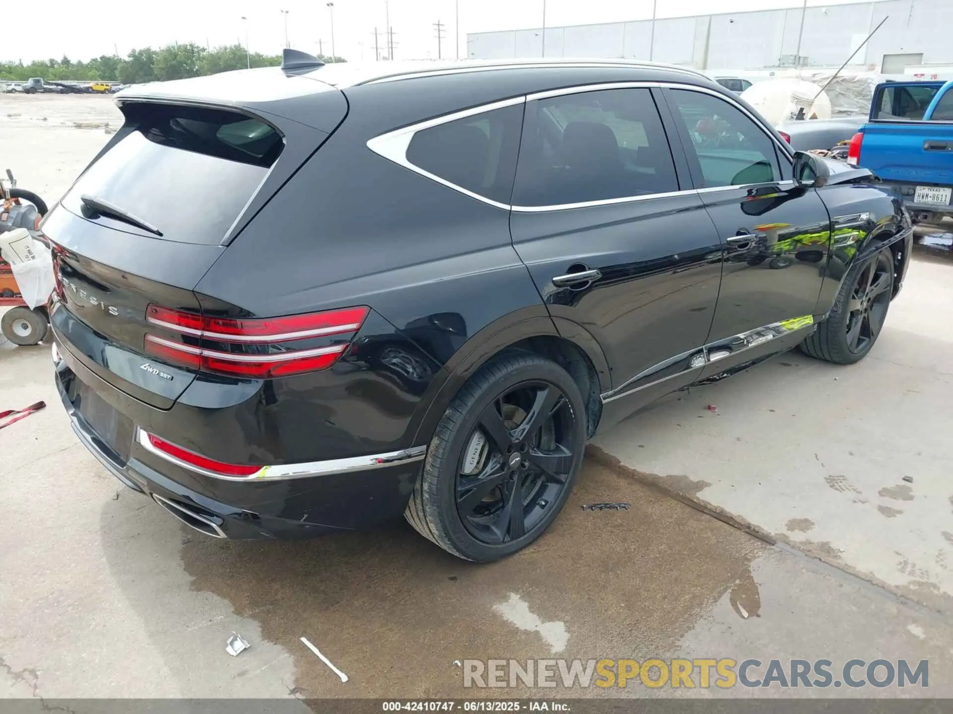 4 fotografías del automóvil dañado KMUHCESC4RU151408 GENESIS GV80 2024