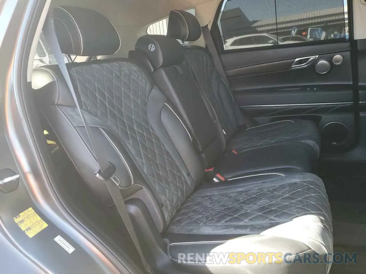 11 fotografías del automóvil dañado KMUHCESC6RU158392 GENESIS GV80 2024