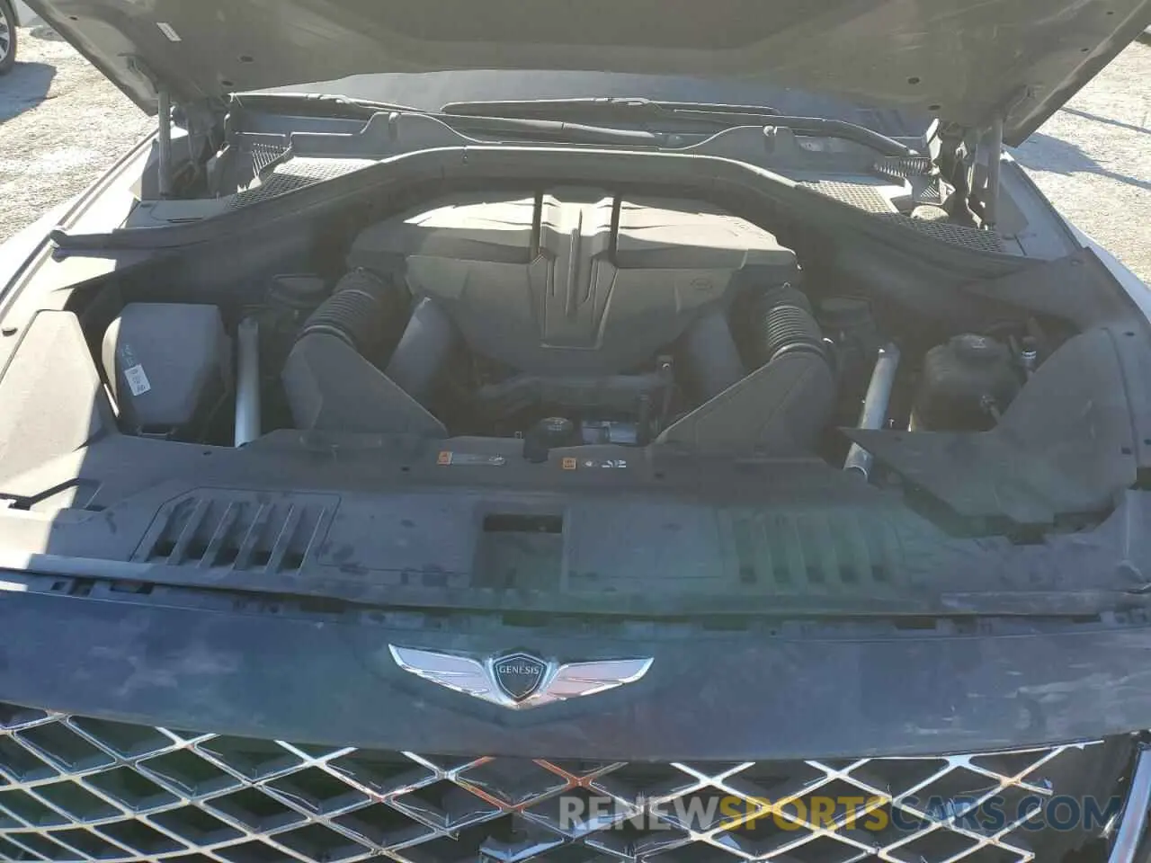 12 fotografías del automóvil dañado KMUHCESC6RU158392 GENESIS GV80 2024