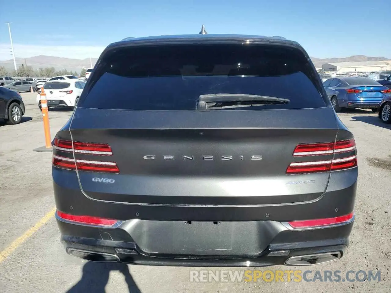 6 fotografías del automóvil dañado KMUHCESC6RU158392 GENESIS GV80 2024