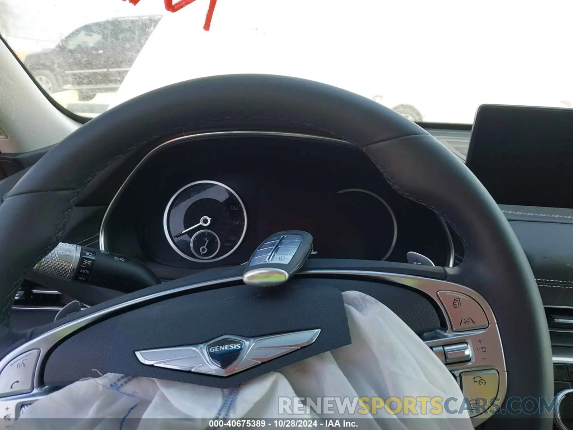 11 fotografías del automóvil dañado KMUHCESC6RU160904 GENESIS GV80 2024
