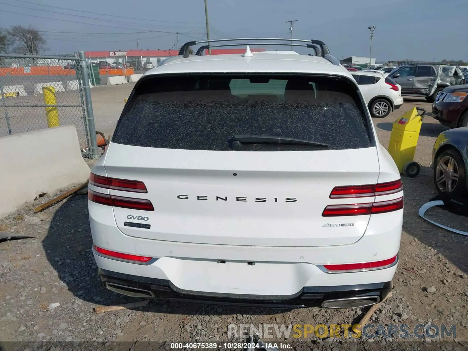 17 fotografías del automóvil dañado KMUHCESC6RU160904 GENESIS GV80 2024