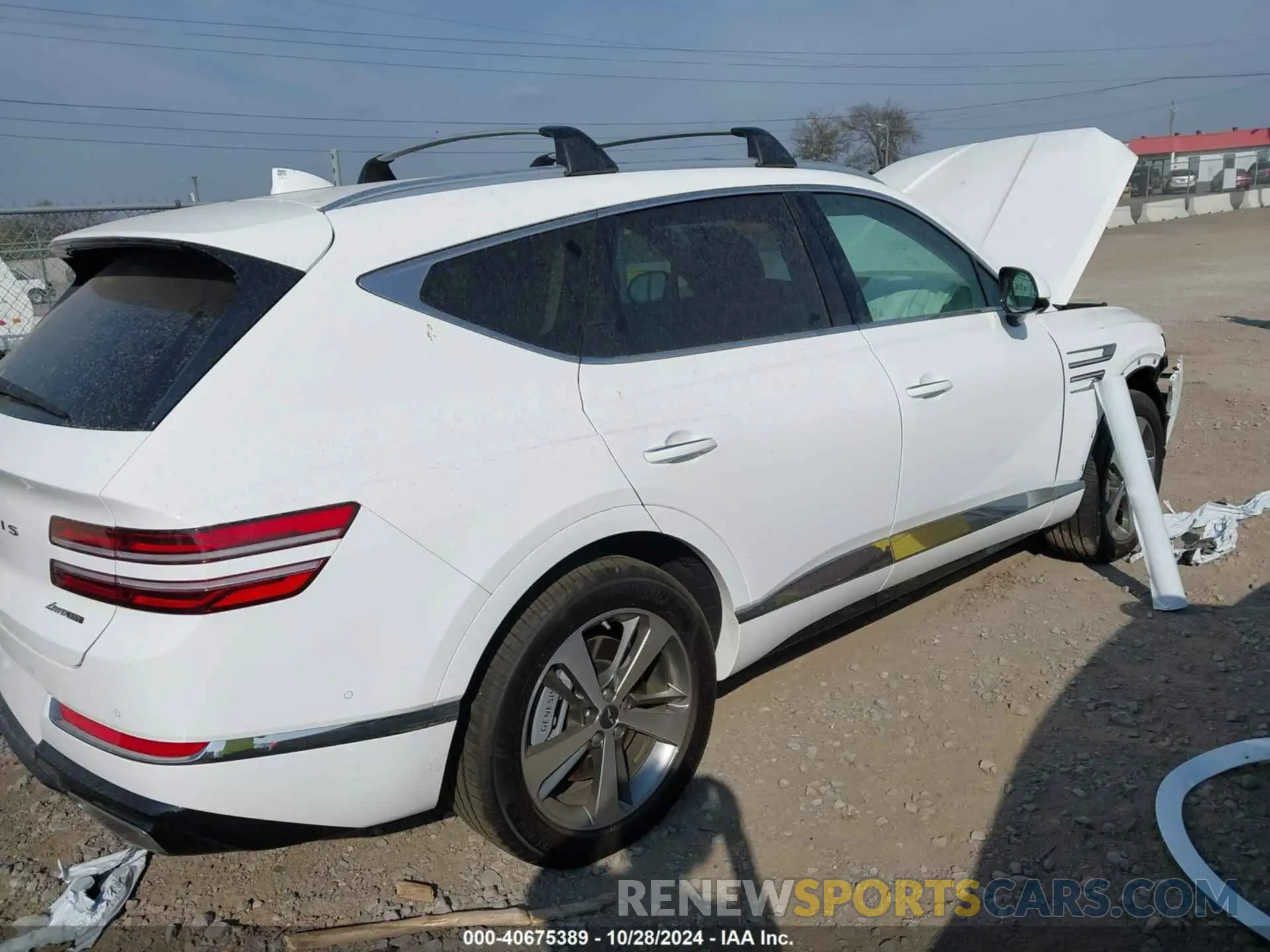 4 fotografías del automóvil dañado KMUHCESC6RU160904 GENESIS GV80 2024