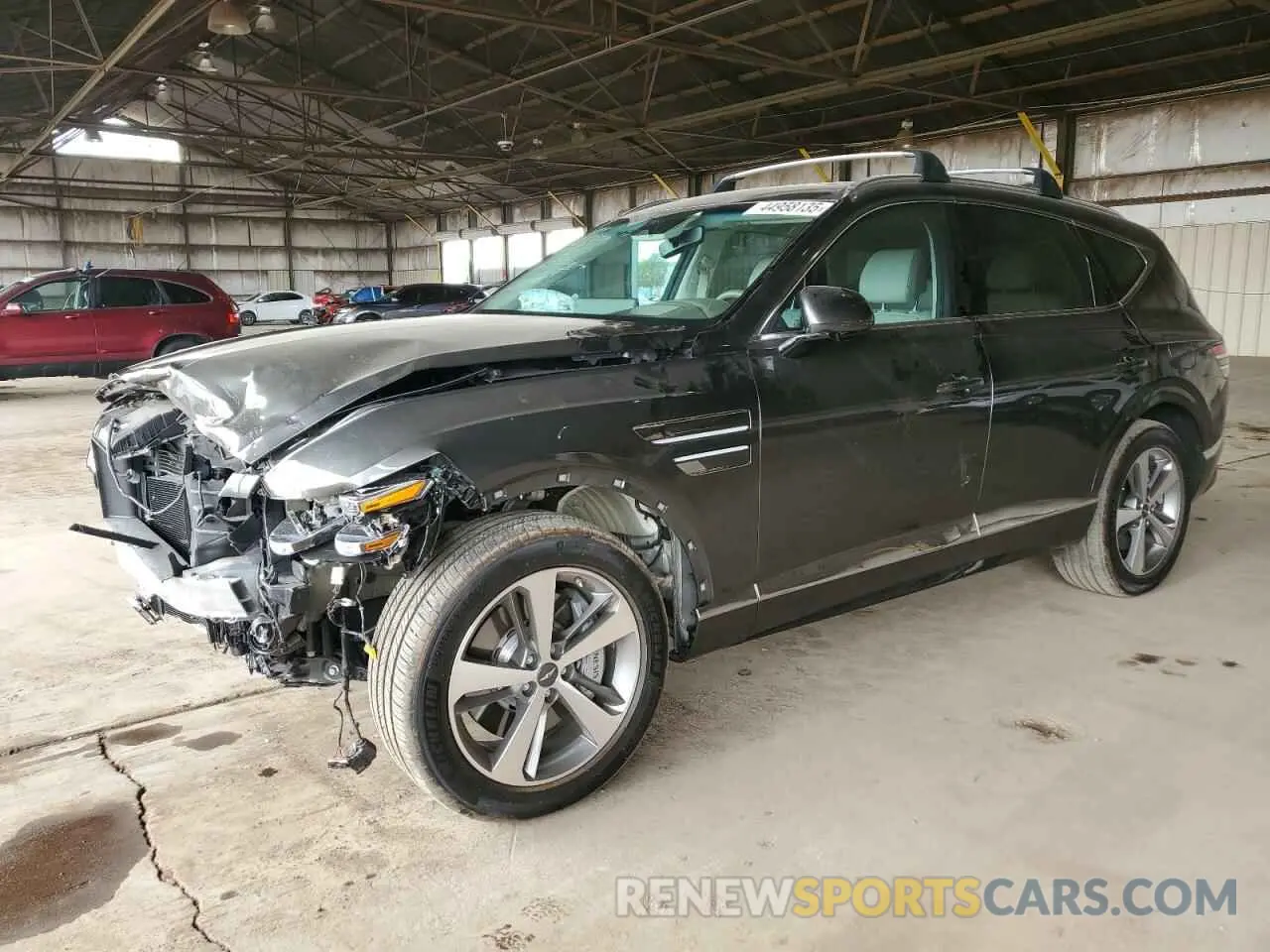 1 fotografías del automóvil dañado KMUHCESC6RU185138 GENESIS GV80 2024