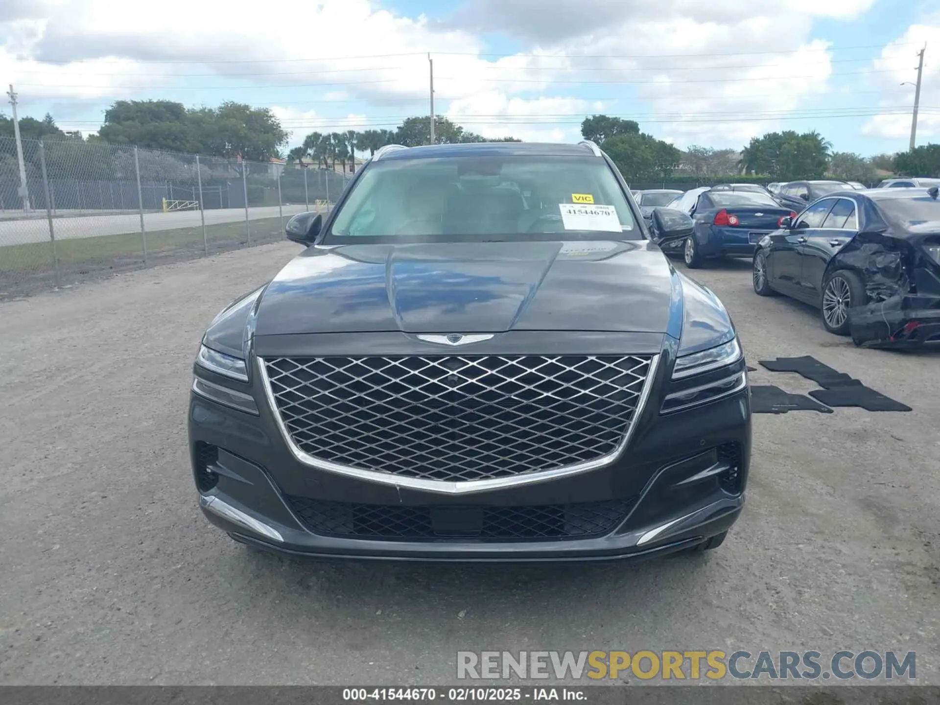 11 fotografías del automóvil dañado KMUHCESC7RU155291 GENESIS GV80 2024