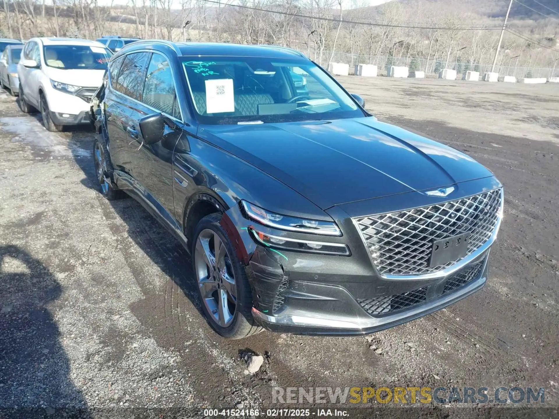 1 fotografías del automóvil dañado KMUHCESC7RU180109 GENESIS GV80 2024