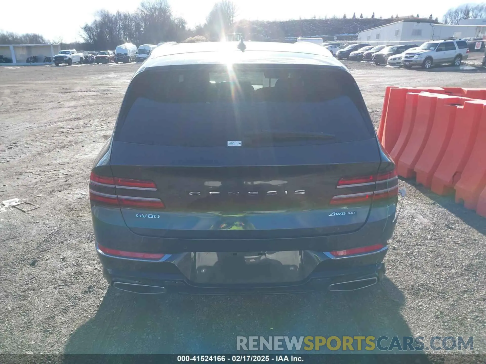 16 fotografías del automóvil dañado KMUHCESC7RU180109 GENESIS GV80 2024
