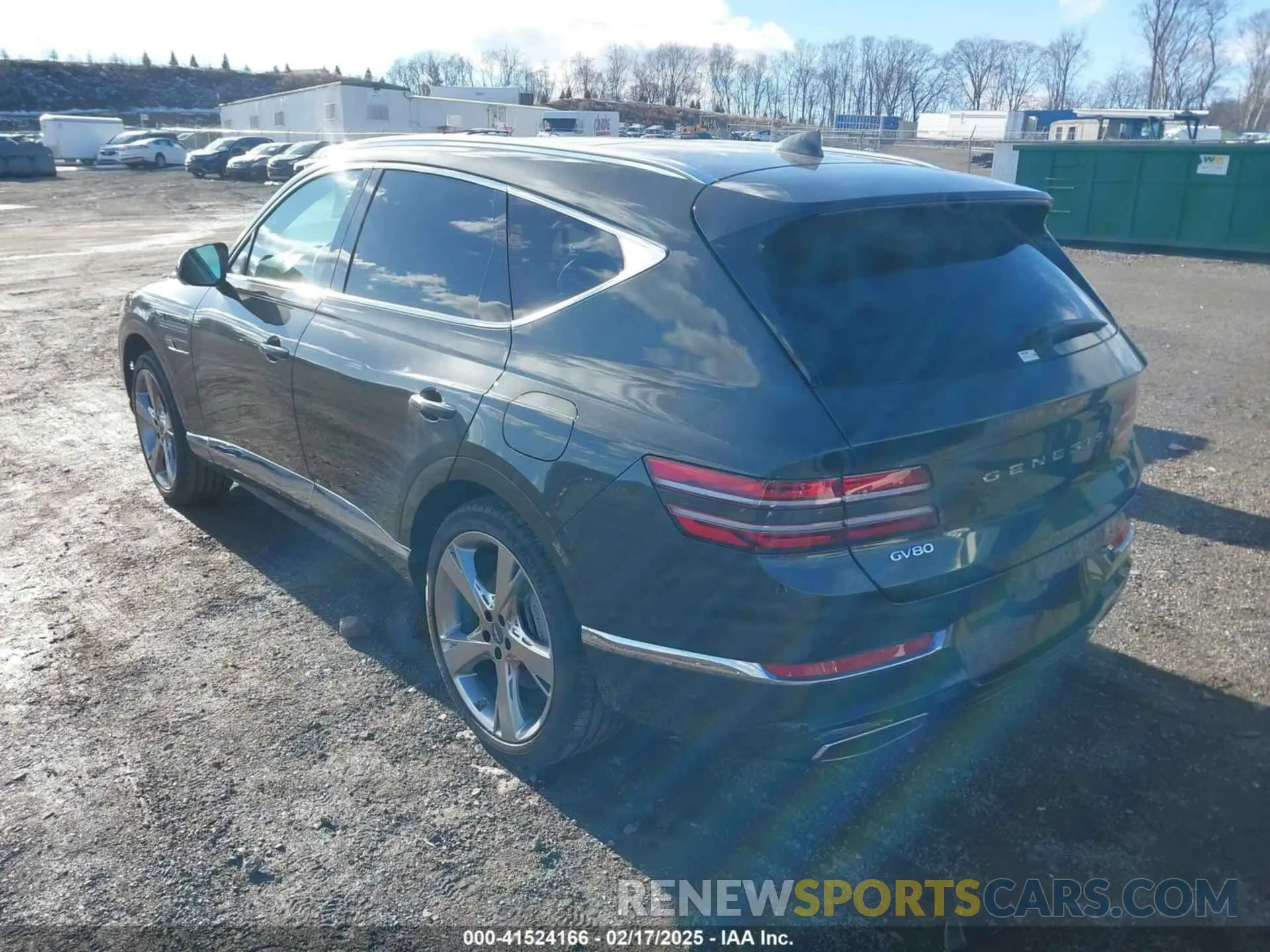 3 fotografías del automóvil dañado KMUHCESC7RU180109 GENESIS GV80 2024