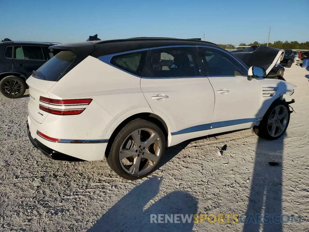 3 fotografías del automóvil dañado KMUHCESC9RU152988 GENESIS GV80 2024