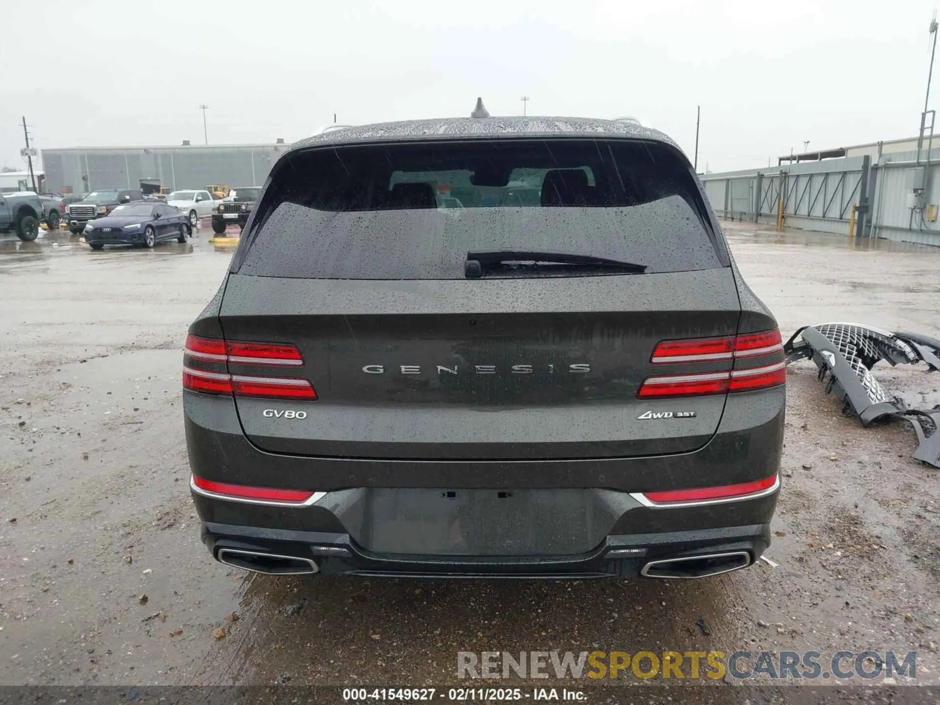 17 fotografías del automóvil dañado KMUHCESC9RU161139 GENESIS GV80 2024