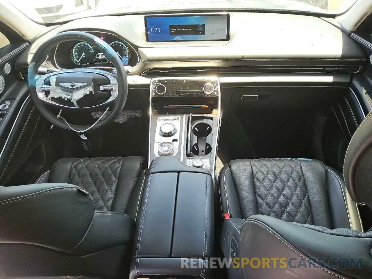 8 fotografías del automóvil dañado KMUHCESC9RU177826 GENESIS GV80 2024