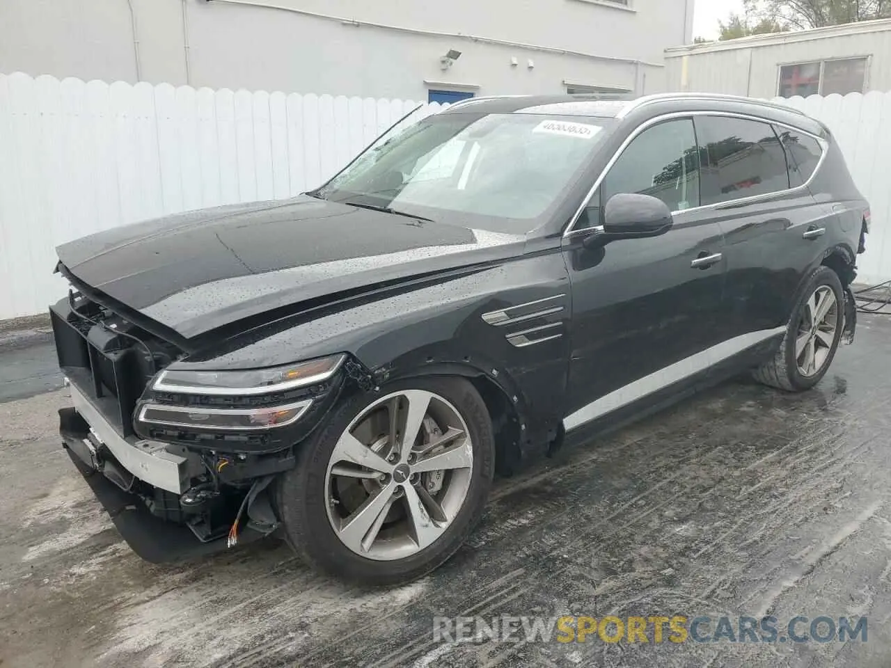 1 fotografías del automóvil dañado KMUHCESCXRU202975 GENESIS GV80 2024
