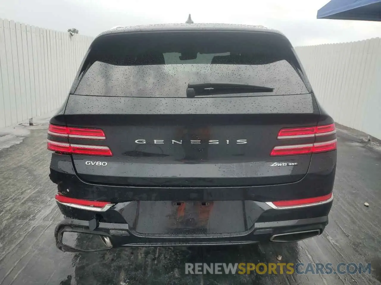 6 fotografías del automóvil dañado KMUHCESCXRU202975 GENESIS GV80 2024