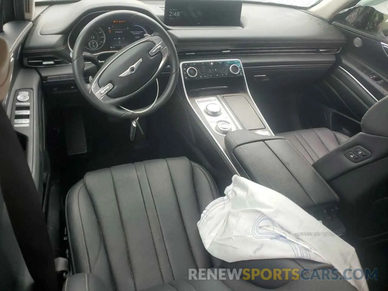8 fotografías del automóvil dañado KMUHCESCXRU202975 GENESIS GV80 2024