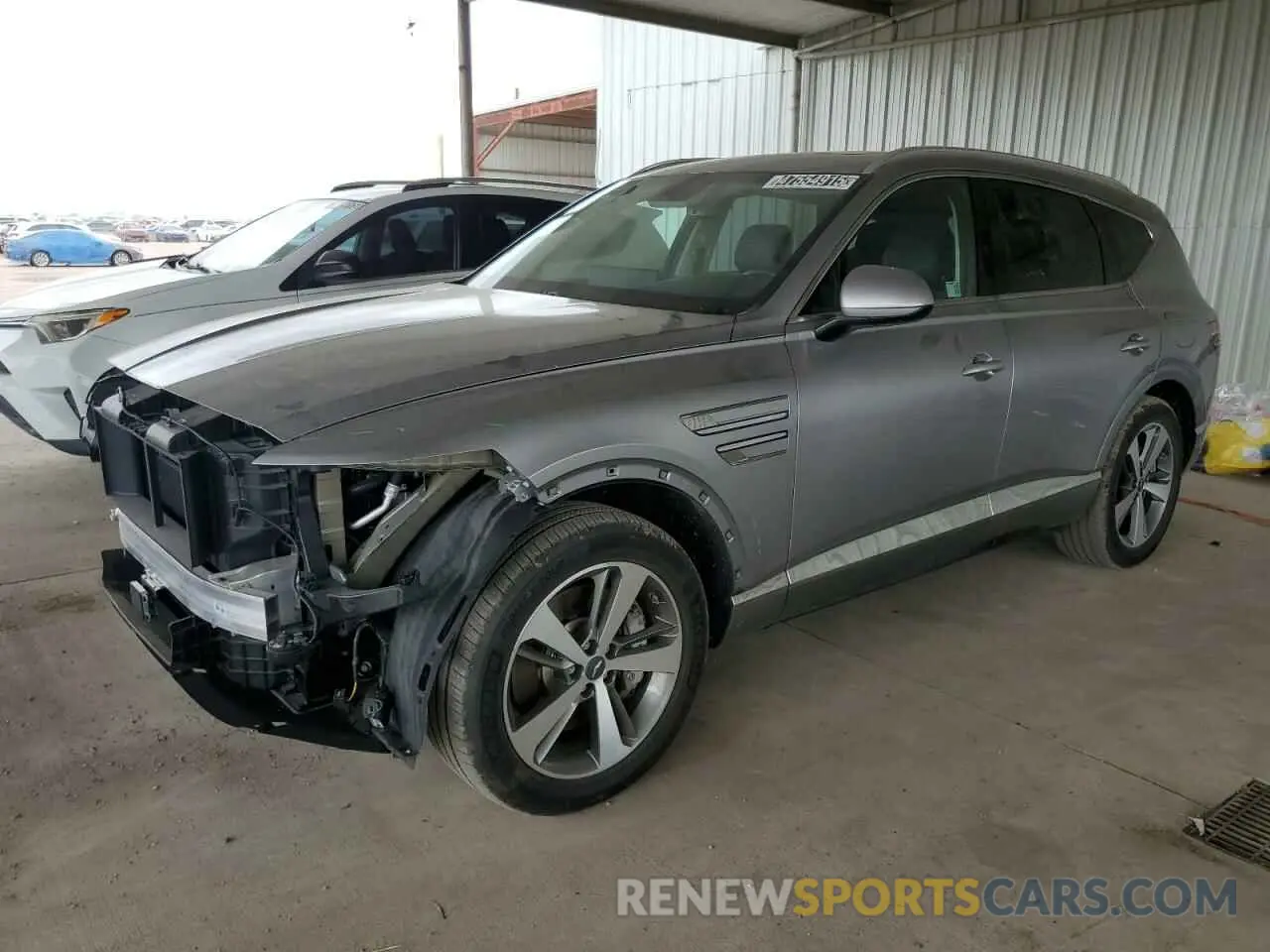 1 fotografías del automóvil dañado KMUHCESCXRU203155 GENESIS GV80 2024
