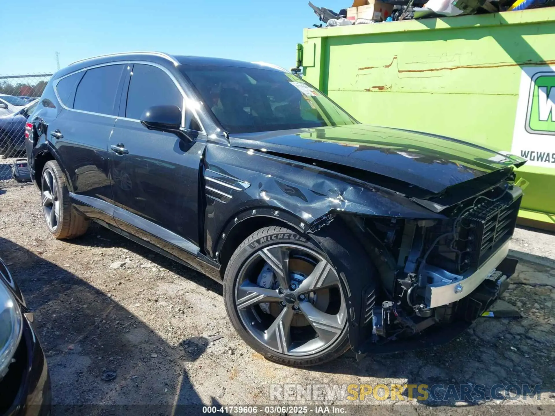1 fotografías del automóvil dañado KMUHCESB8SU230772 GENESIS GV80 2025