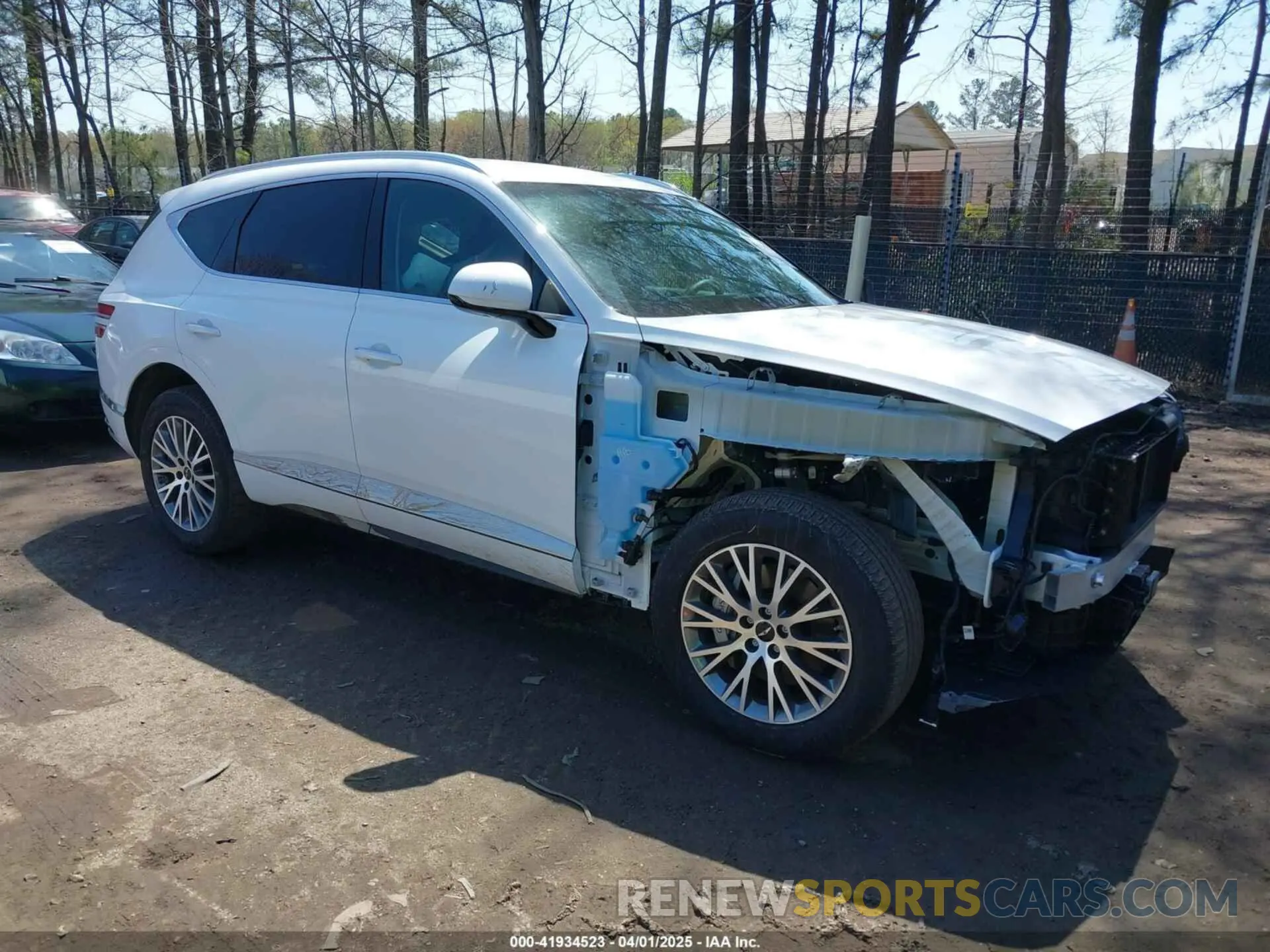1 fotografías del automóvil dañado KMUHFESB0SU251655 GENESIS GV80 2025