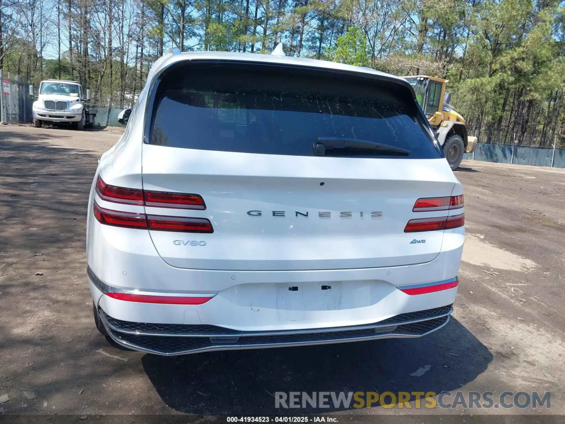 16 fotografías del automóvil dañado KMUHFESB0SU251655 GENESIS GV80 2025