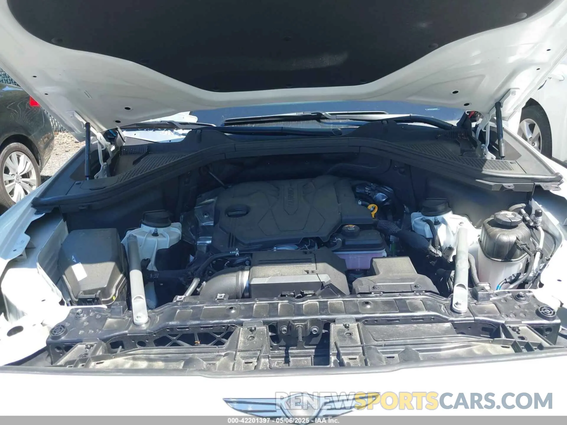10 fotografías del automóvil dañado KMUHFESB4SU248645 GENESIS GV80 2025