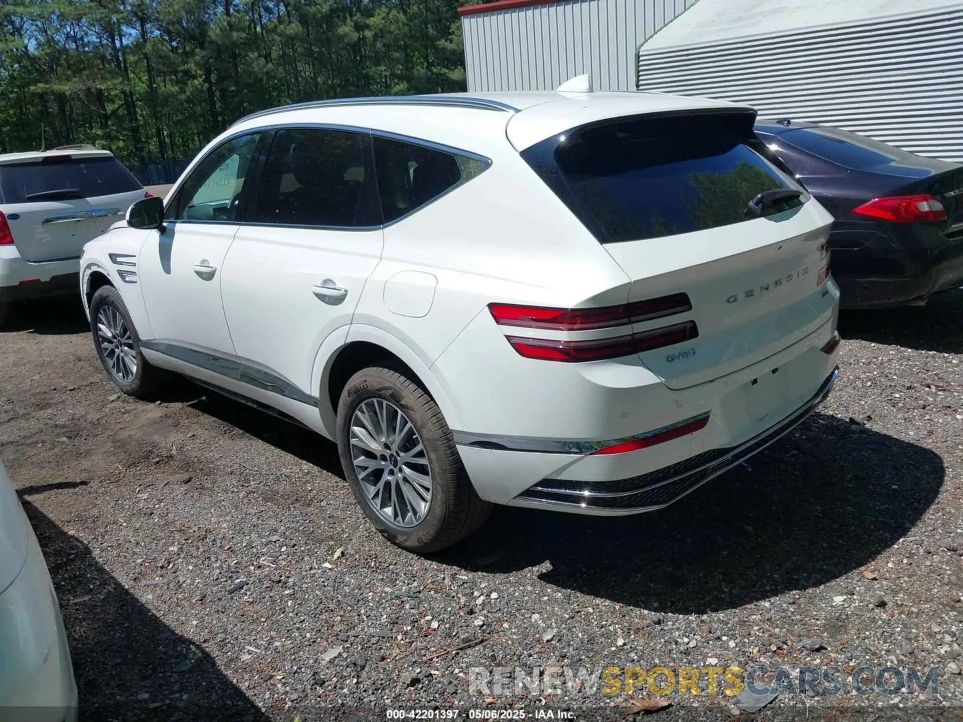 3 fotografías del automóvil dañado KMUHFESB4SU248645 GENESIS GV80 2025