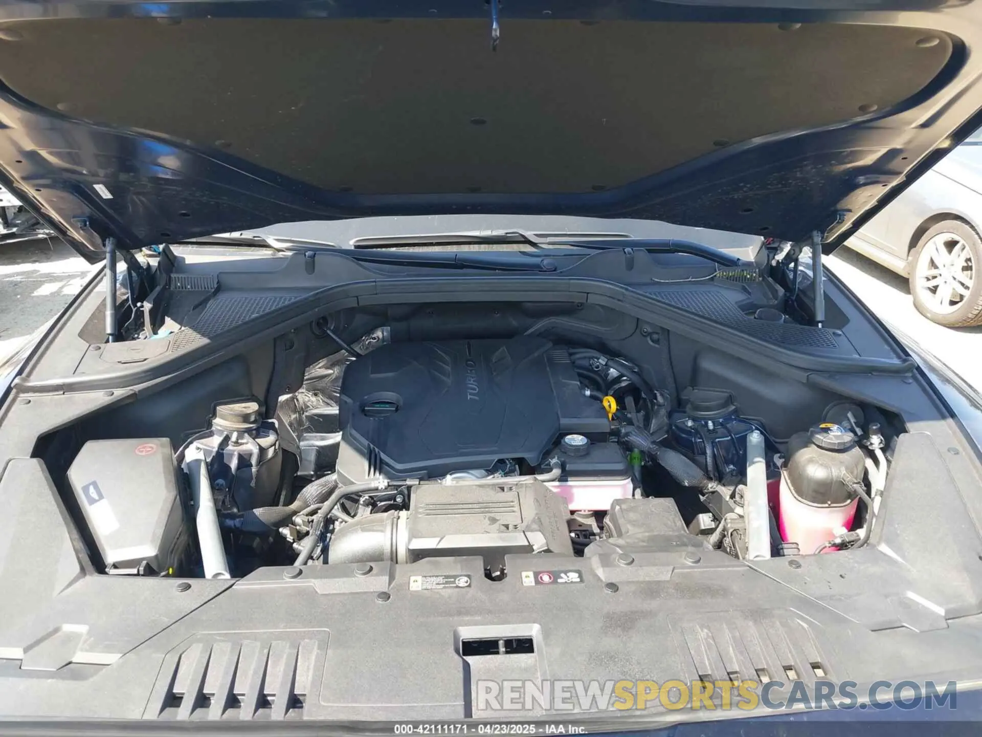 10 fotografías del automóvil dañado KMUHFESB5SU242028 GENESIS GV80 2025