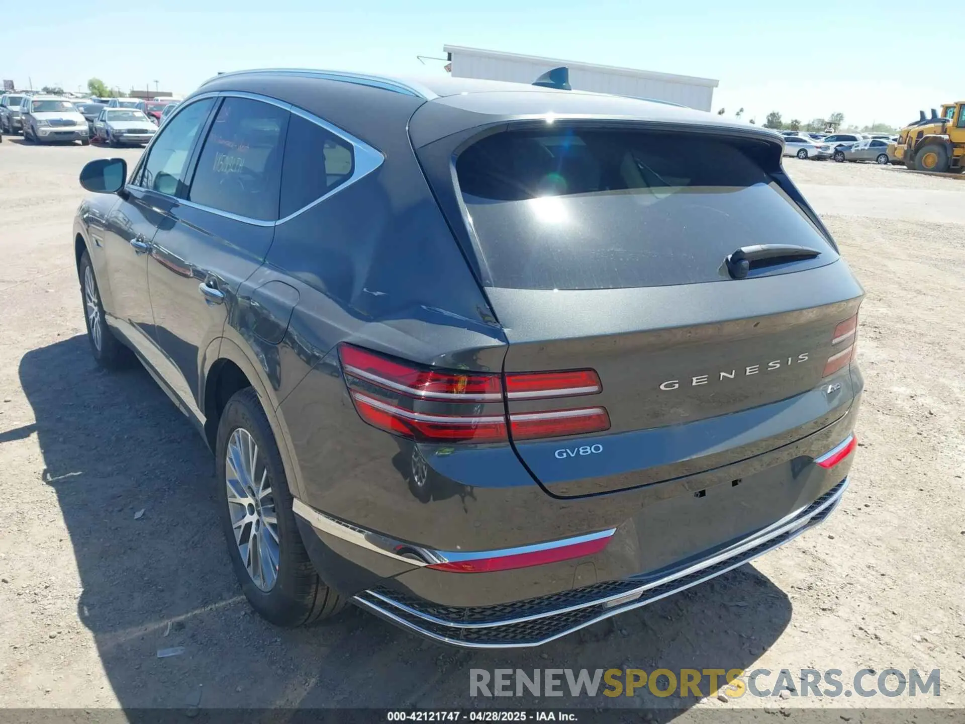 6 fotografías del automóvil dañado KMUHFESB6SU273191 GENESIS GV80 2025