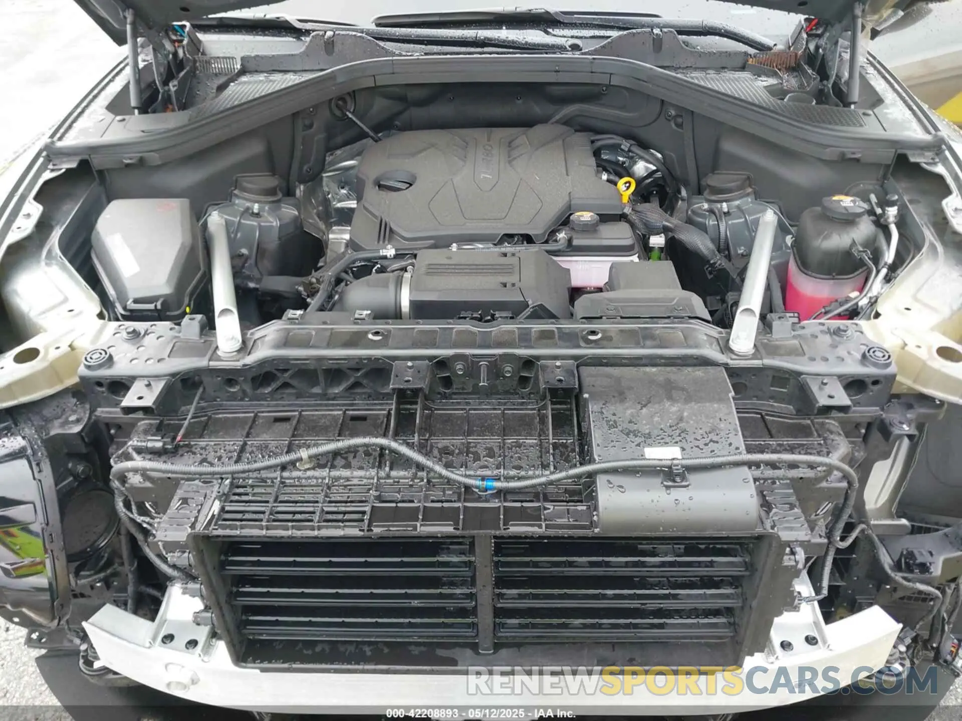 10 fotografías del automóvil dañado KMUHFESB7SU241172 GENESIS GV80 2025