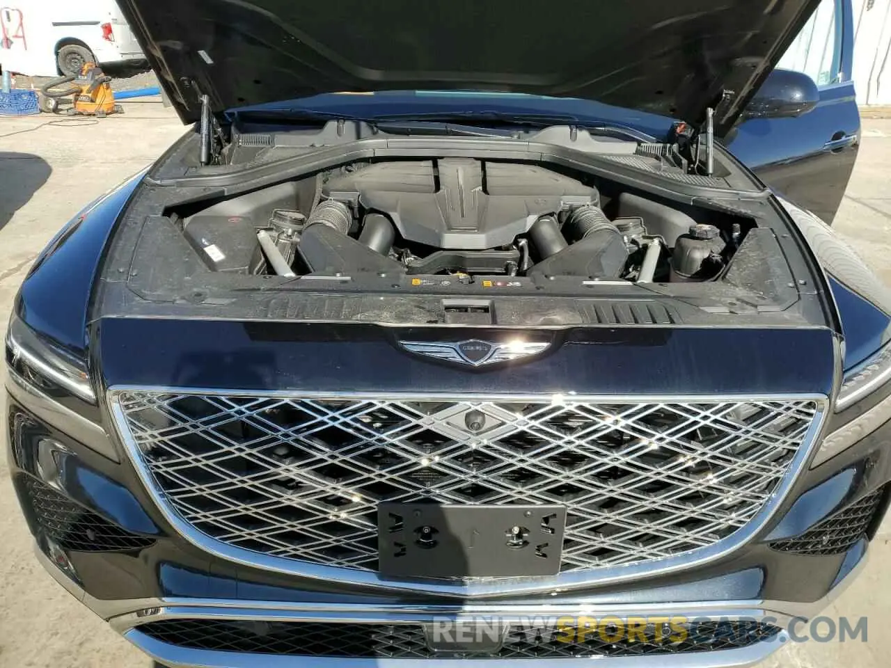 12 fotografías del automóvil dañado KMUHDESC9SU214604 GENESIS GV80 ADVAN 2025