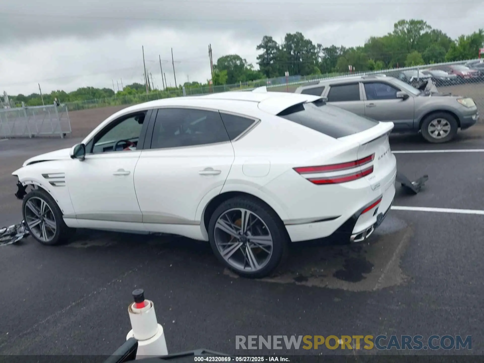 14 fotografías del automóvil dañado KMUJBESC2SU249623 GENESIS GV80 COUPE 2025