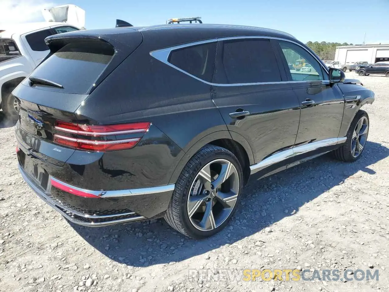 3 fotografías del automóvil dañado KMUHCESB1SU245226 GENESIS GV80 PREST 2025