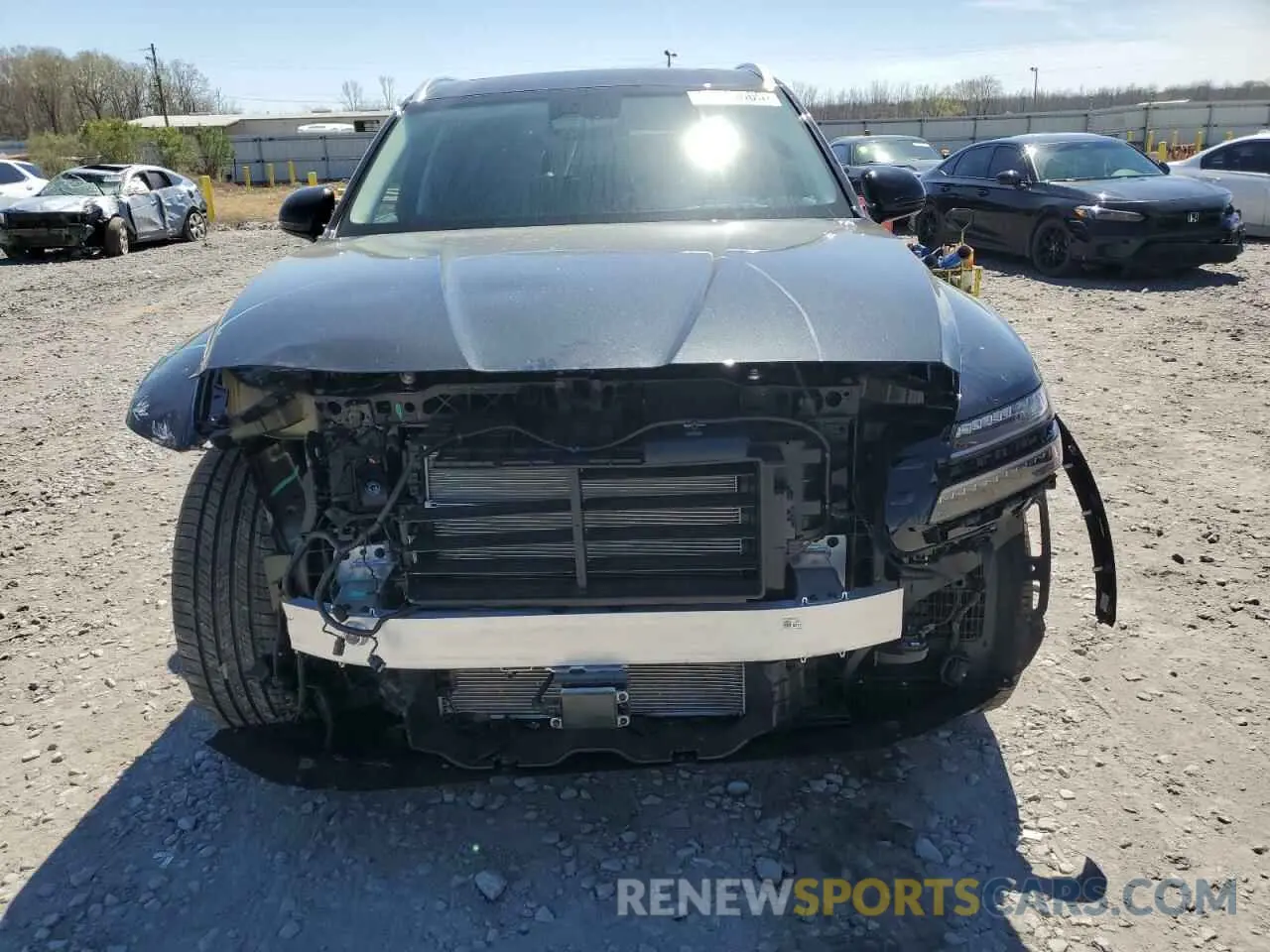 5 fotografías del automóvil dañado KMUHCESB1SU245226 GENESIS GV80 PREST 2025
