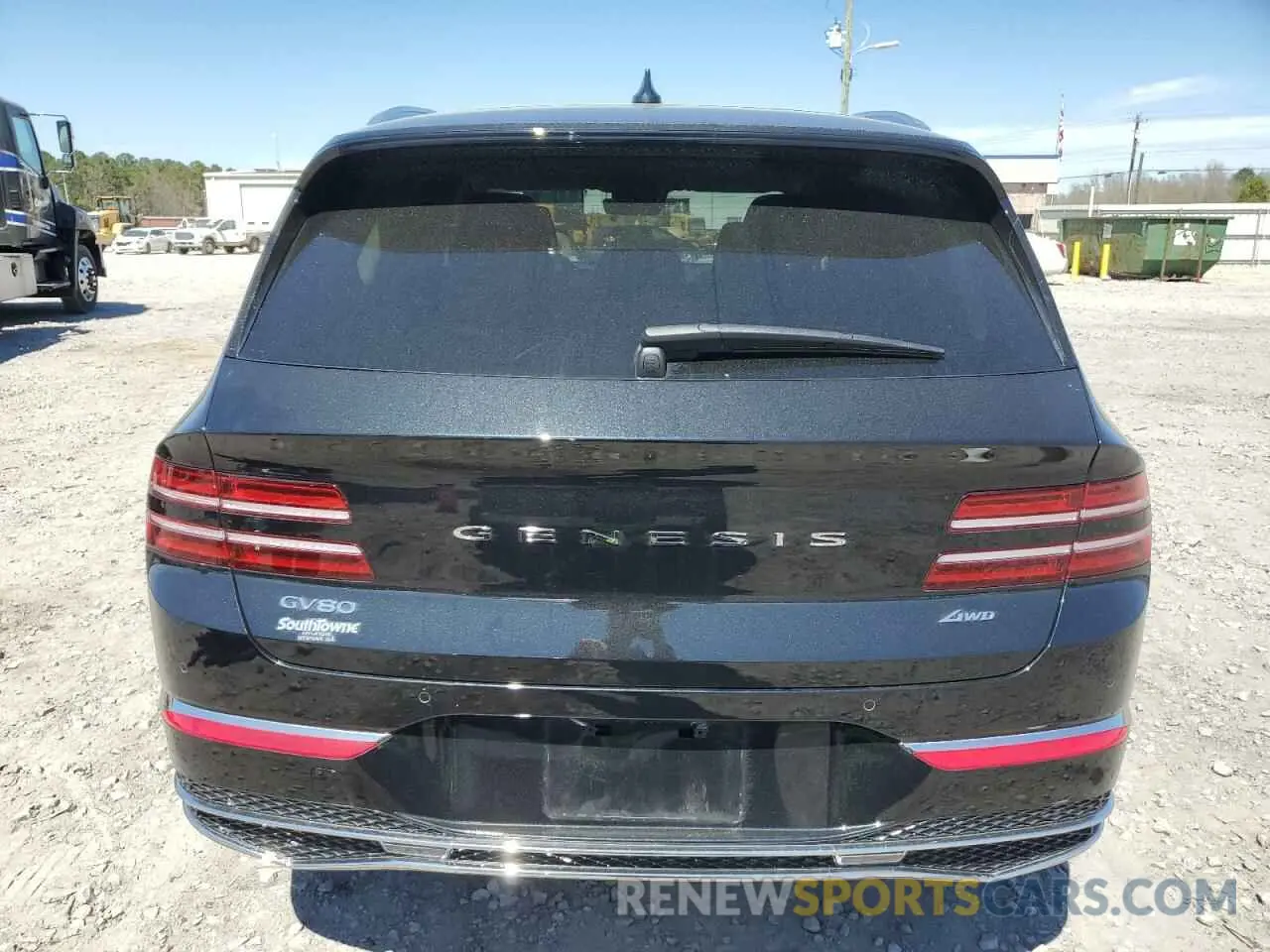 6 fotografías del automóvil dañado KMUHCESB1SU245226 GENESIS GV80 PREST 2025