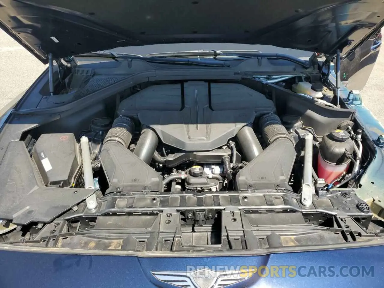 12 fotografías del automóvil dañado KMUHEESC0SU231742 GENESIS GV80 PREST 2025
