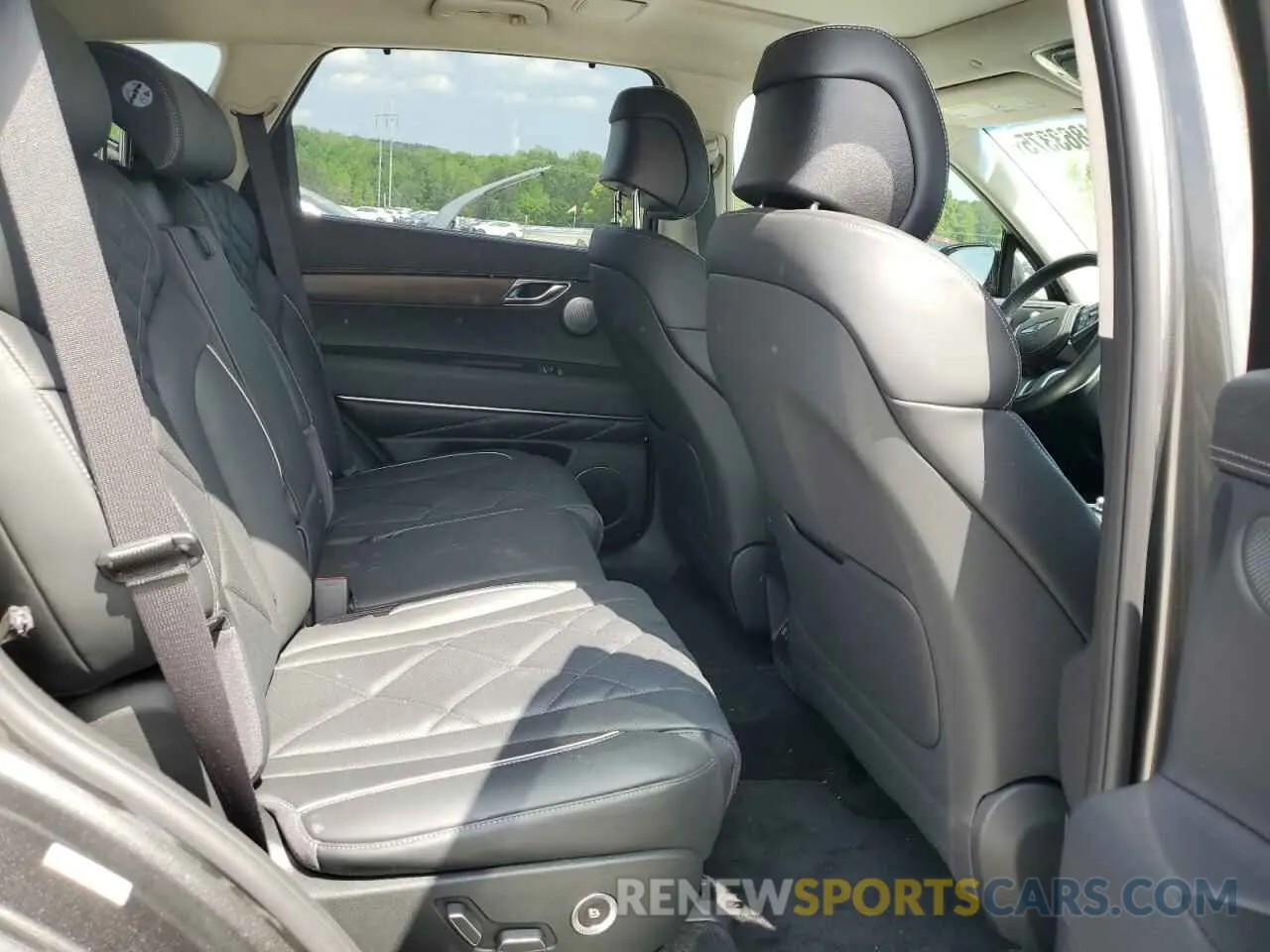 11 fotografías del automóvil dañado KMUHEESC8SU240124 GENESIS GV80 PREST 2025