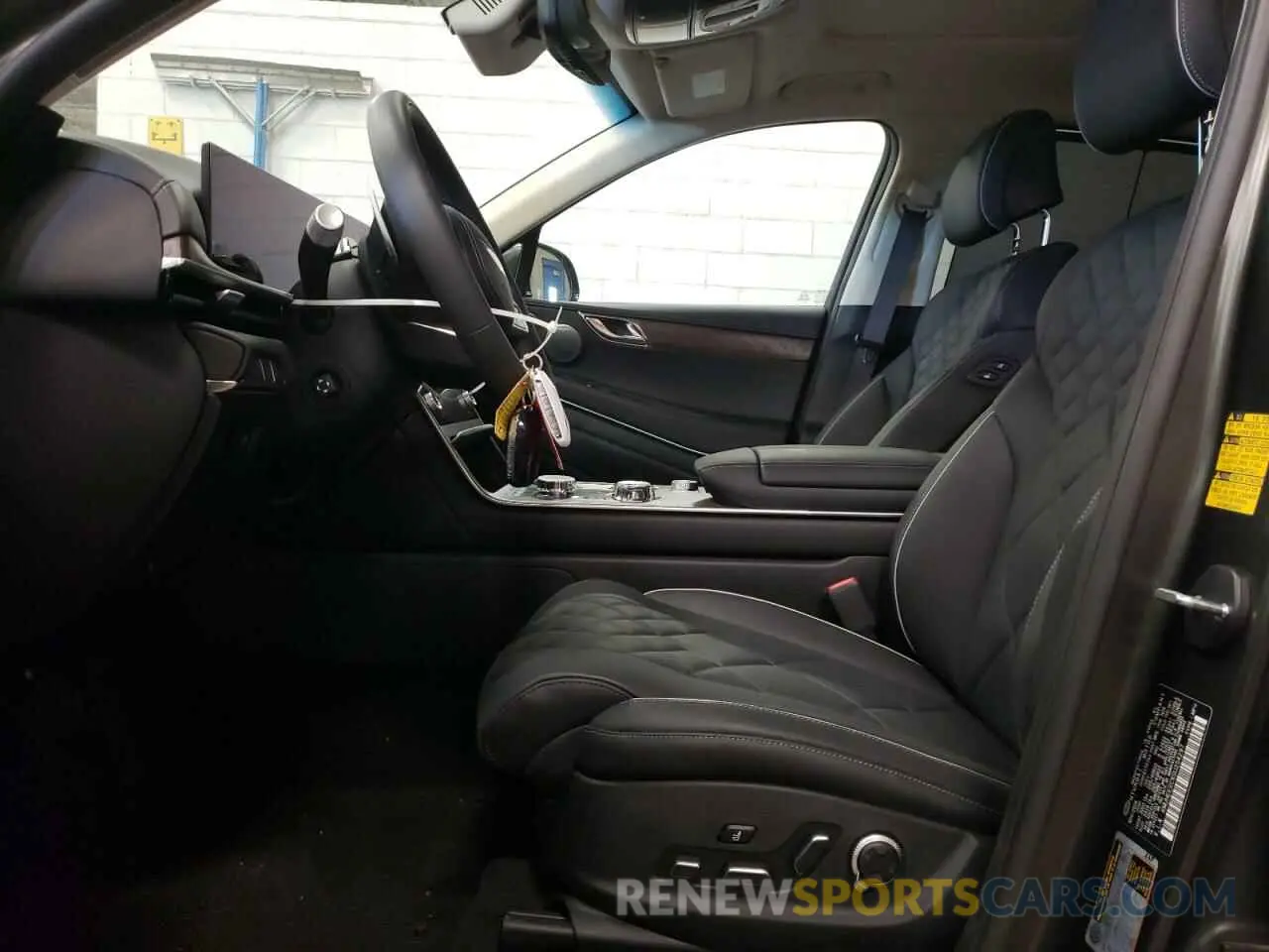 7 fotografías del automóvil dañado KMUHEESCXSU254297 GENESIS GV80 PREST 2025