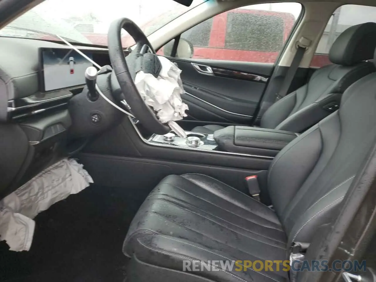 7 fotografías del automóvil dañado KMUHFESB0SU241482 GENESIS GV80 STAND 2025