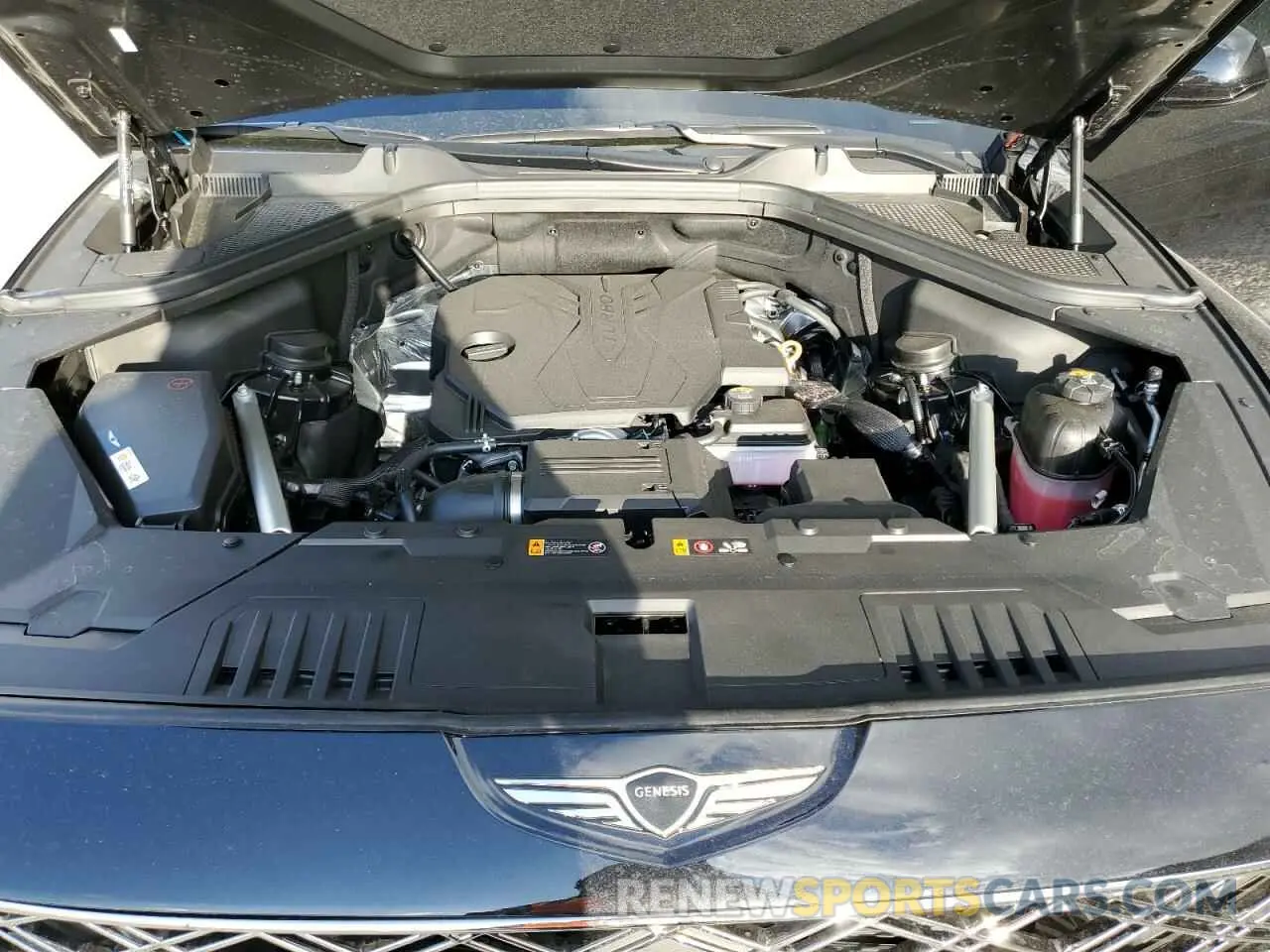 13 fotografías del automóvil dañado KMUHFESB7SU248218 GENESIS GV80 STAND 2025
