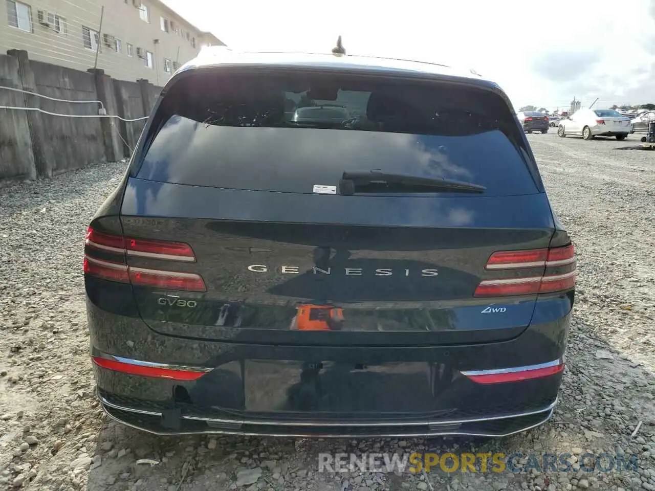 6 fotografías del automóvil dañado KMUHFESB7SU248218 GENESIS GV80 STAND 2025