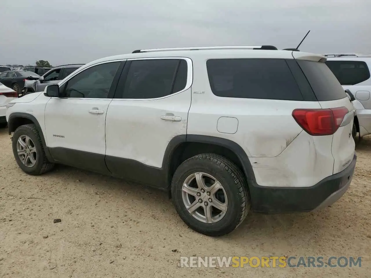 2 fotografías del automóvil dañado 1GKKNKLA0KZ127800 GMC ACADIA 2019