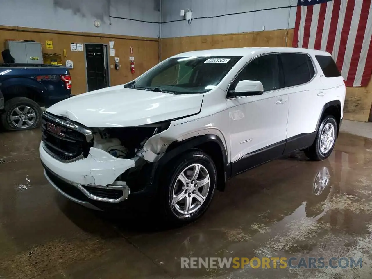 1 fotografías del automóvil dañado 1GKKNKLA2KZ221483 GMC ACADIA 2019