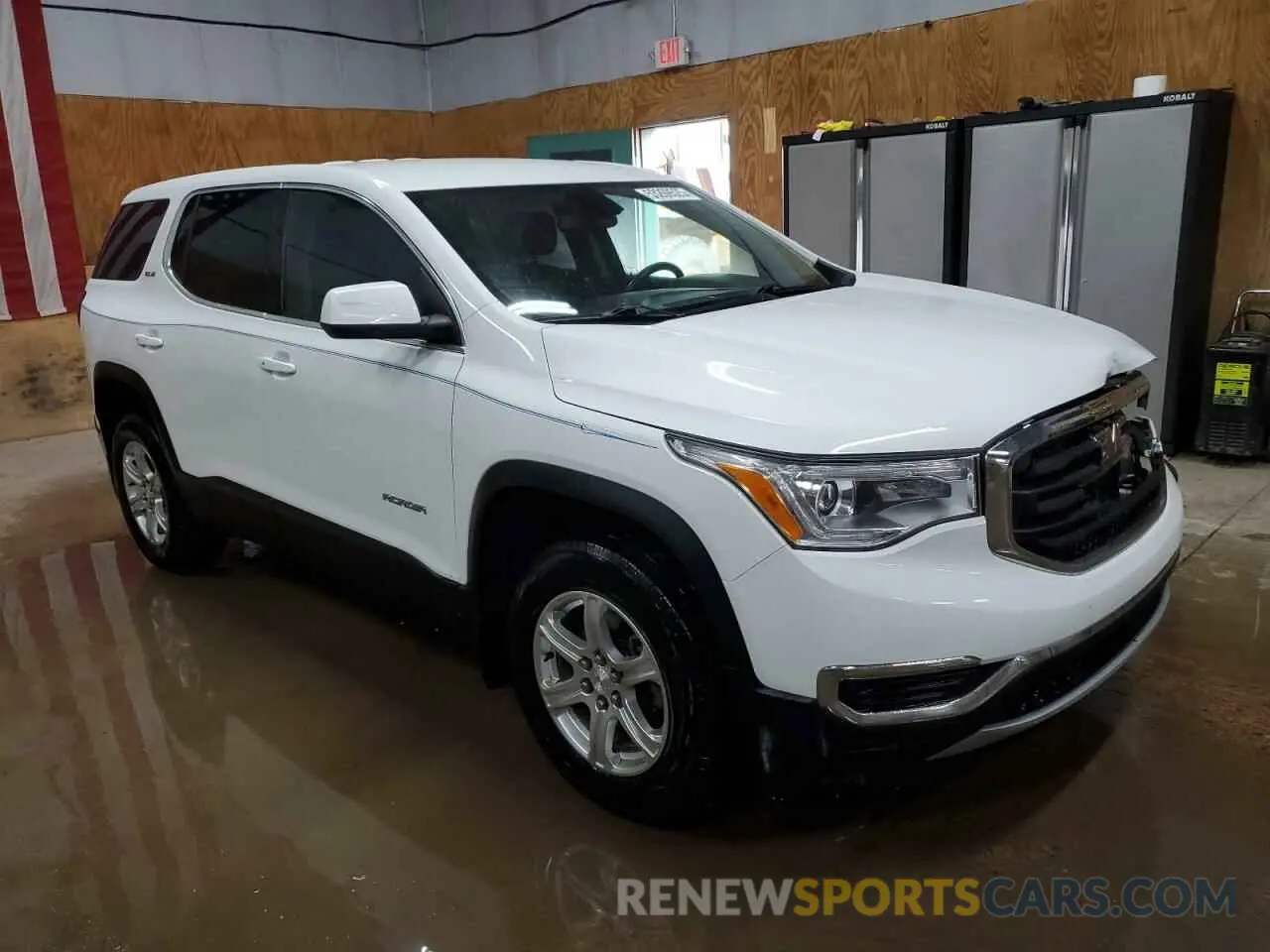 4 fotografías del automóvil dañado 1GKKNKLA2KZ221483 GMC ACADIA 2019