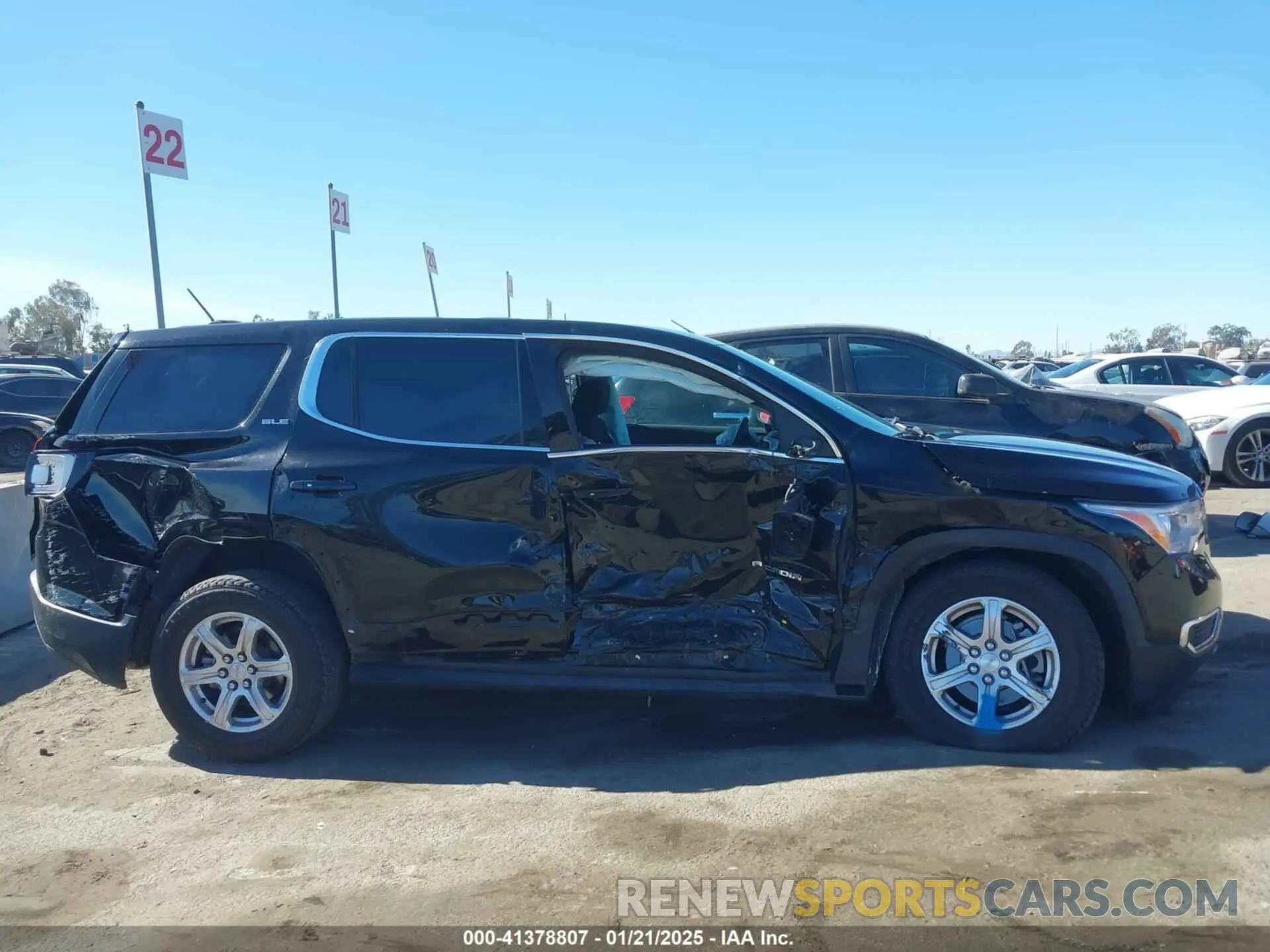 12 fotografías del automóvil dañado 1GKKNKLA2KZ293381 GMC ACADIA 2019