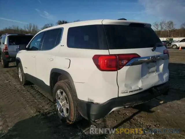 2 fotografías del automóvil dañado 1GKKNKLA3KZ199784 GMC ACADIA 2019