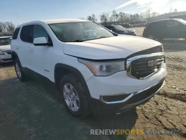 4 fotografías del automóvil dañado 1GKKNKLA3KZ199784 GMC ACADIA 2019
