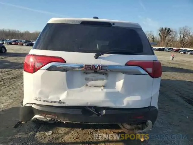 6 fotografías del automóvil dañado 1GKKNKLA3KZ199784 GMC ACADIA 2019