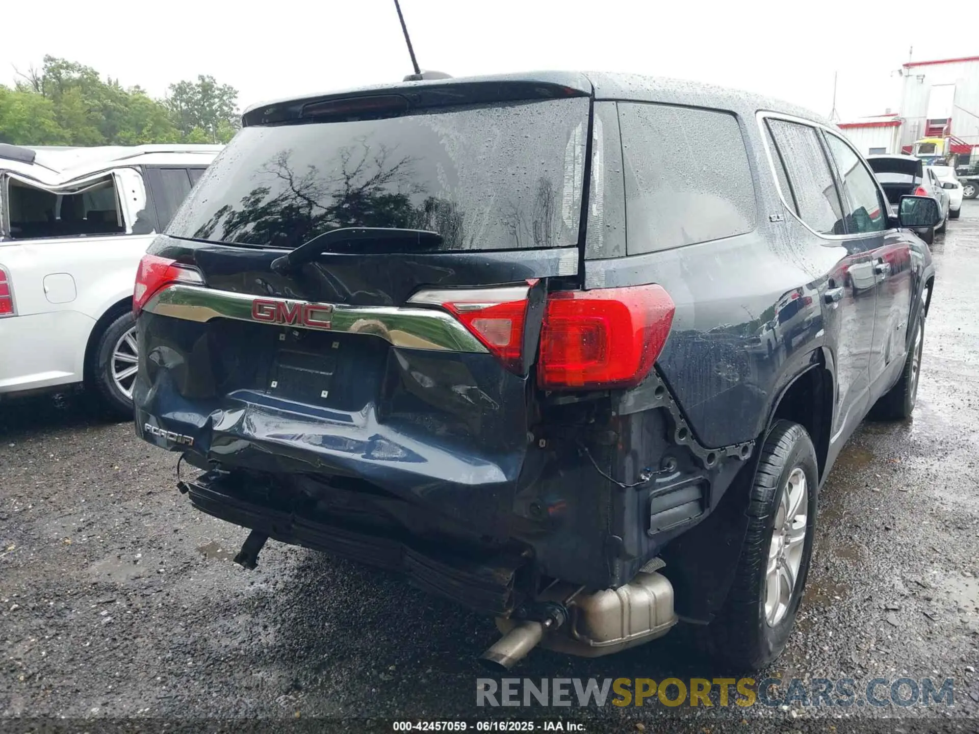 6 fotografías del automóvil dañado 1GKKNKLA4KZ252315 GMC ACADIA 2019