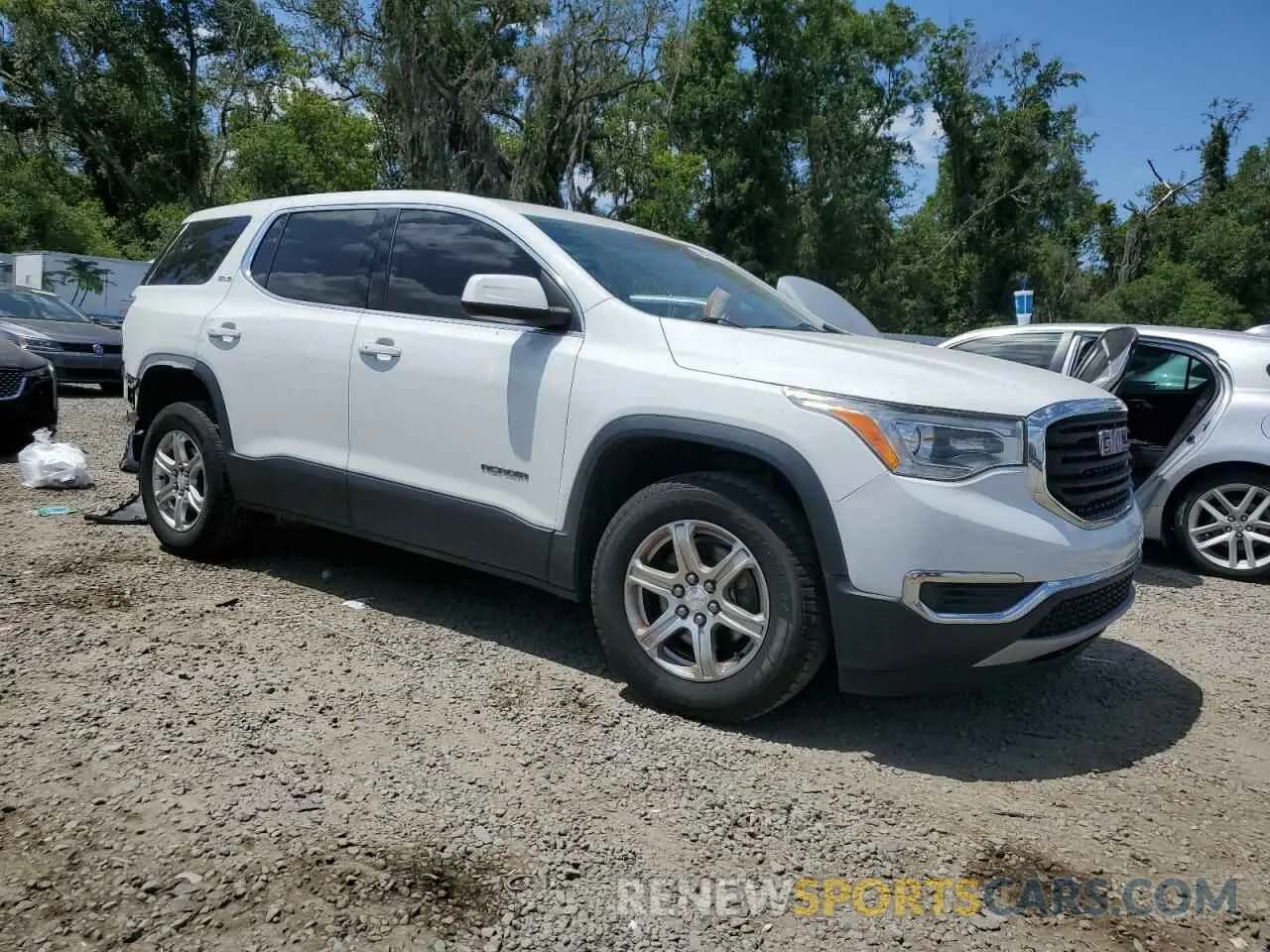 4 fotografías del automóvil dañado 1GKKNKLA6KZ108636 GMC ACADIA 2019