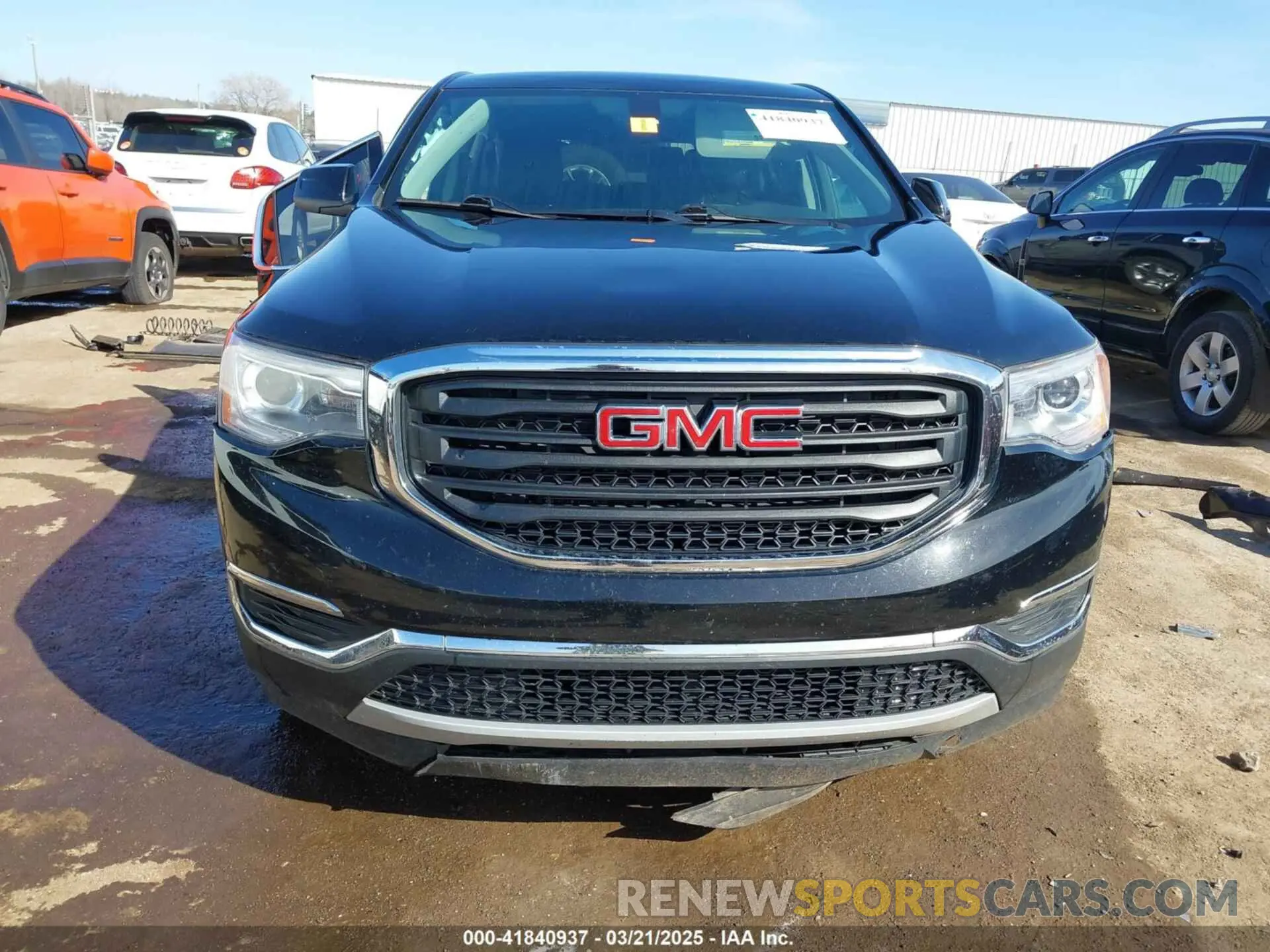 13 fotografías del automóvil dañado 1GKKNKLA6KZ224306 GMC ACADIA 2019