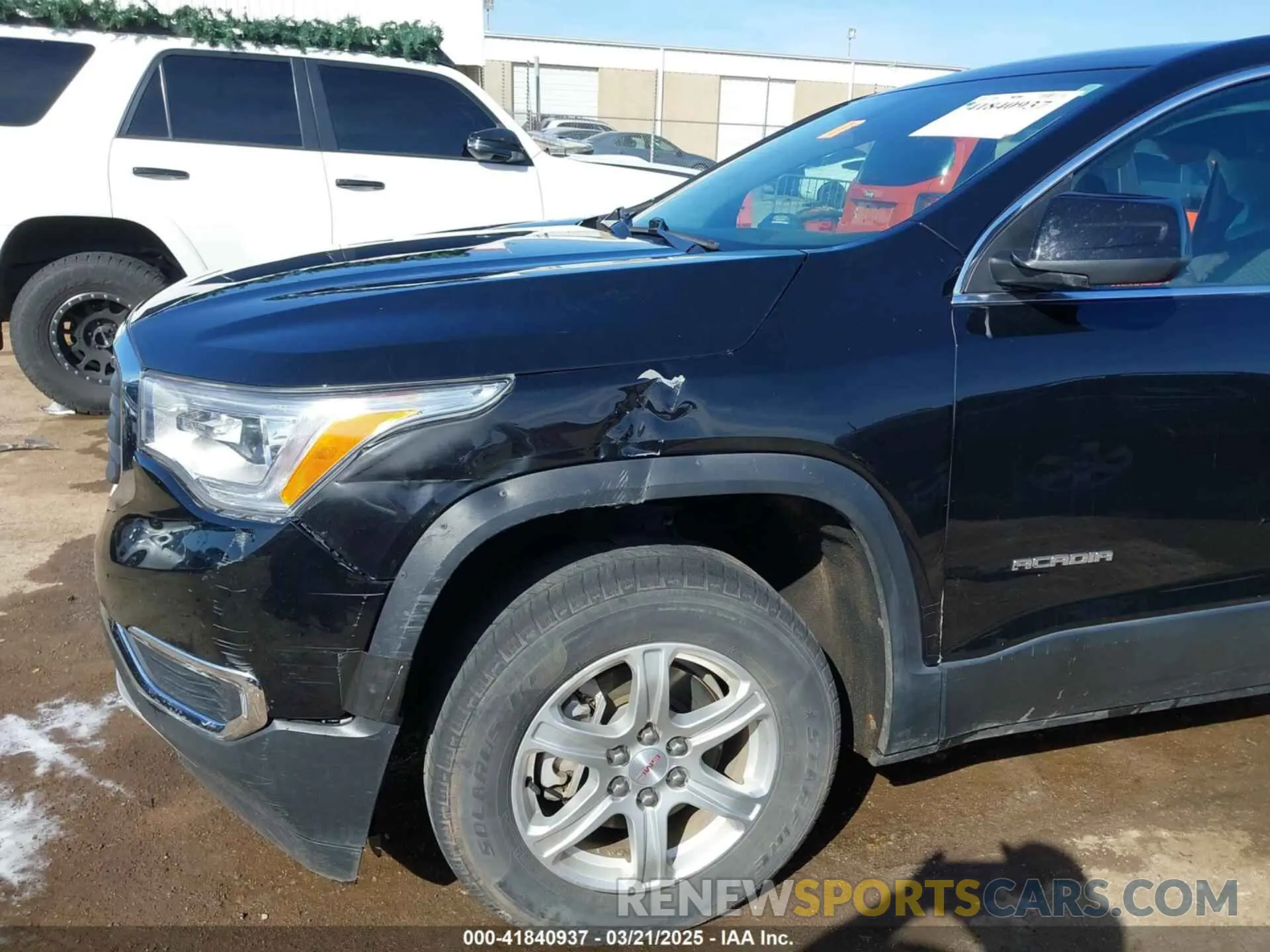 6 fotografías del automóvil dañado 1GKKNKLA6KZ224306 GMC ACADIA 2019